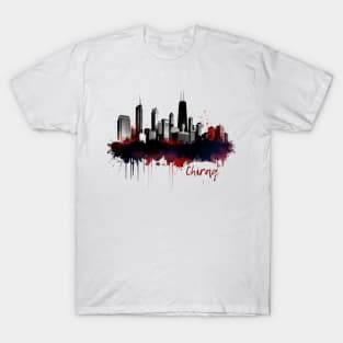 Chicago Skyline Chiraq T-Shirt